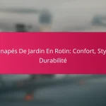 Canapés De Jardin En Rotin: Confort, Style, Durabilité